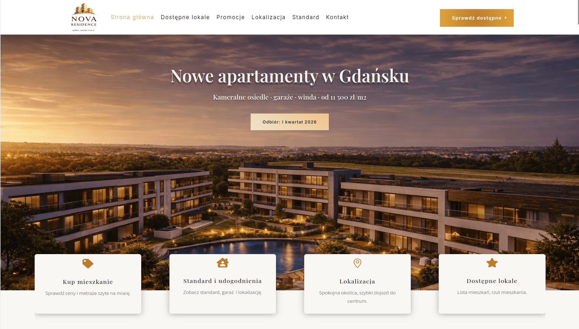 Tabela ofert inwestycji